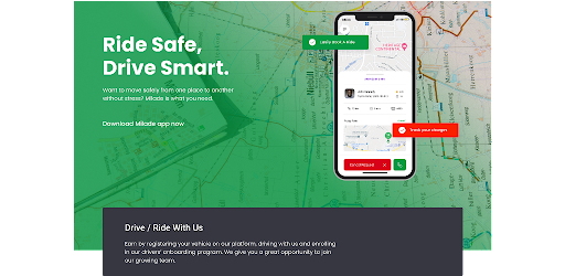 Milade TL - Ride Hailing Platform